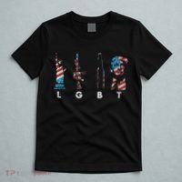 LGBT Pride Trump American Flag 4th Of July T-Shirt thumb 5