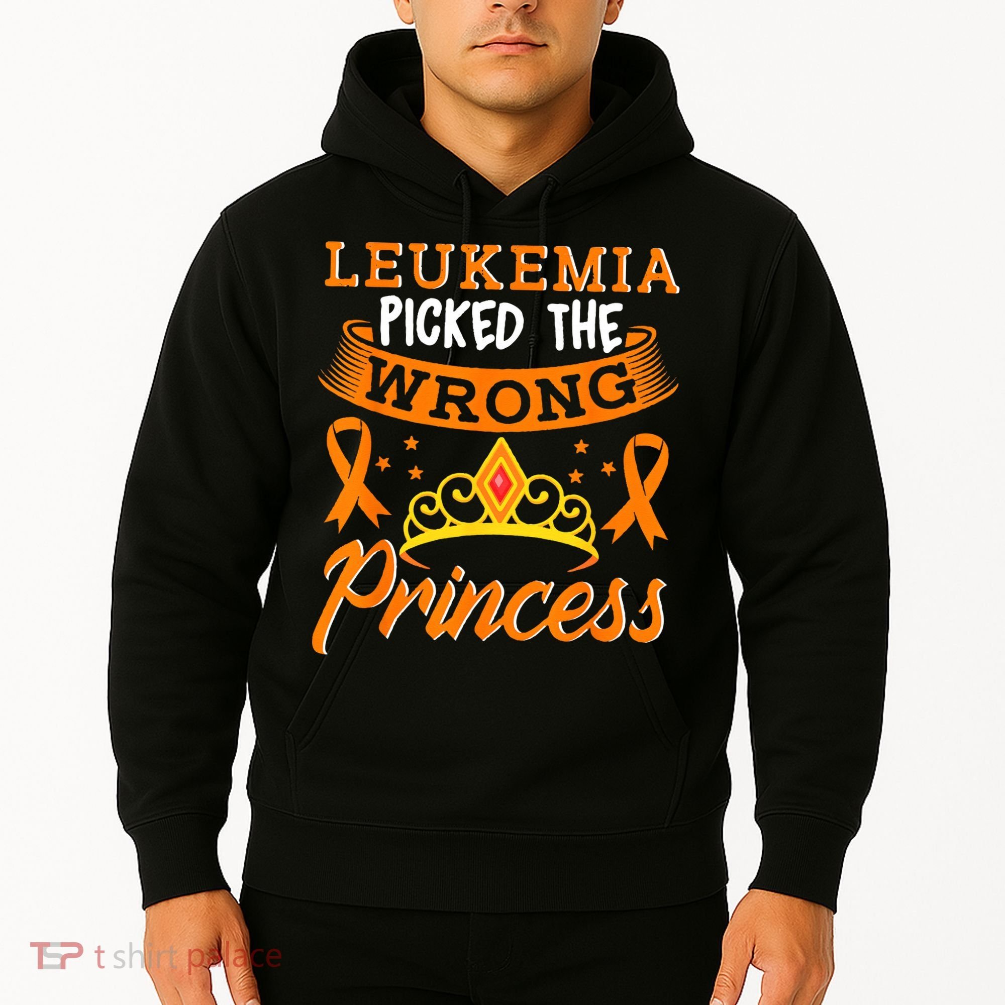Leukemia Picked The Wrong Princess Cancer Awareness Hoodie