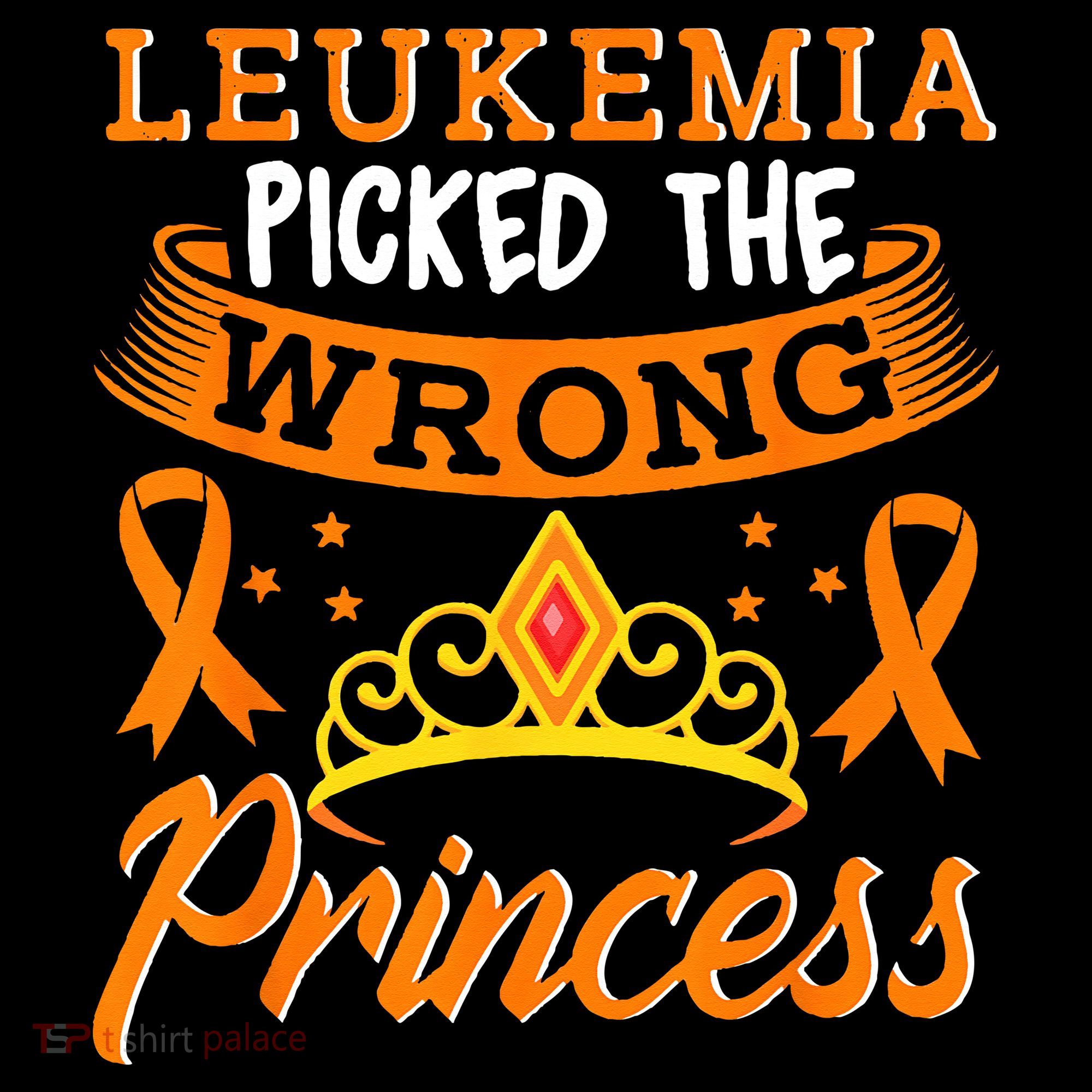 Leukemia Picked The Wrong Princess Cancer Awareness Women's Hoodie