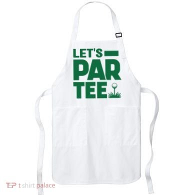 Lets Par Tee Golf Apron
