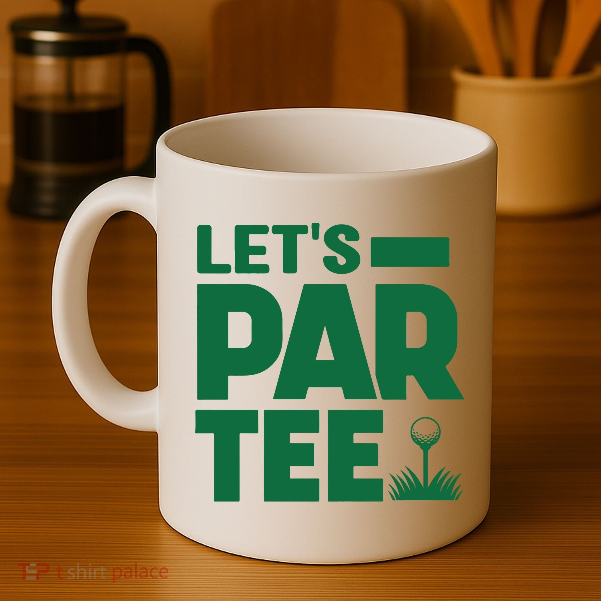 Lets Par Tee Golf Coffee Mug