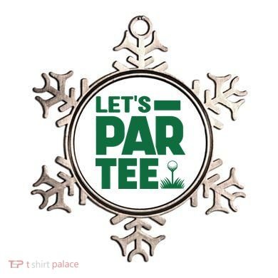 Lets Par Tee Golf Ornament