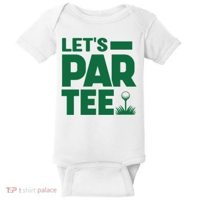 Lets Par Tee Golf Baby Bodysuit