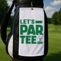 Lets Par Tee Golf Golf Towel thumb 2
