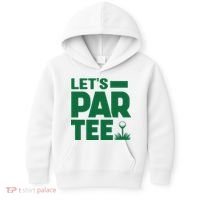 Lets Par Tee Golf Kids Hoodie thumb 0