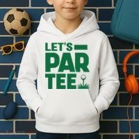 Lets Par Tee Golf Kids Hoodie thumb 2