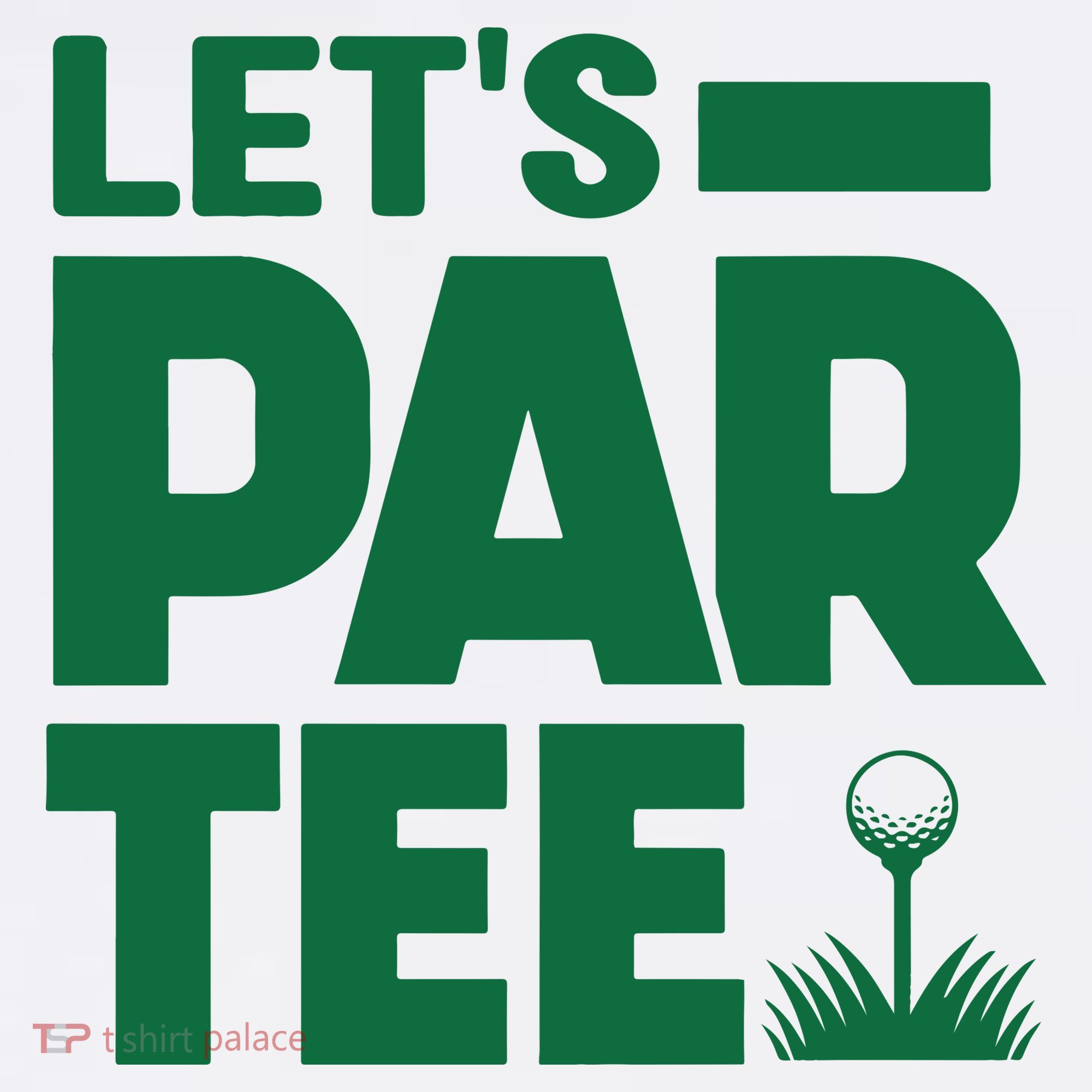 Lets Par Tee Golf Kids Long Sleeve Shirt