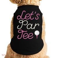 Lets Par Tee Funny Party Golf Doggie Tank thumb 0