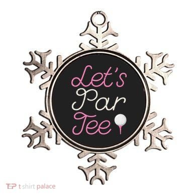 Lets Par Tee Funny Party Golf Ornament