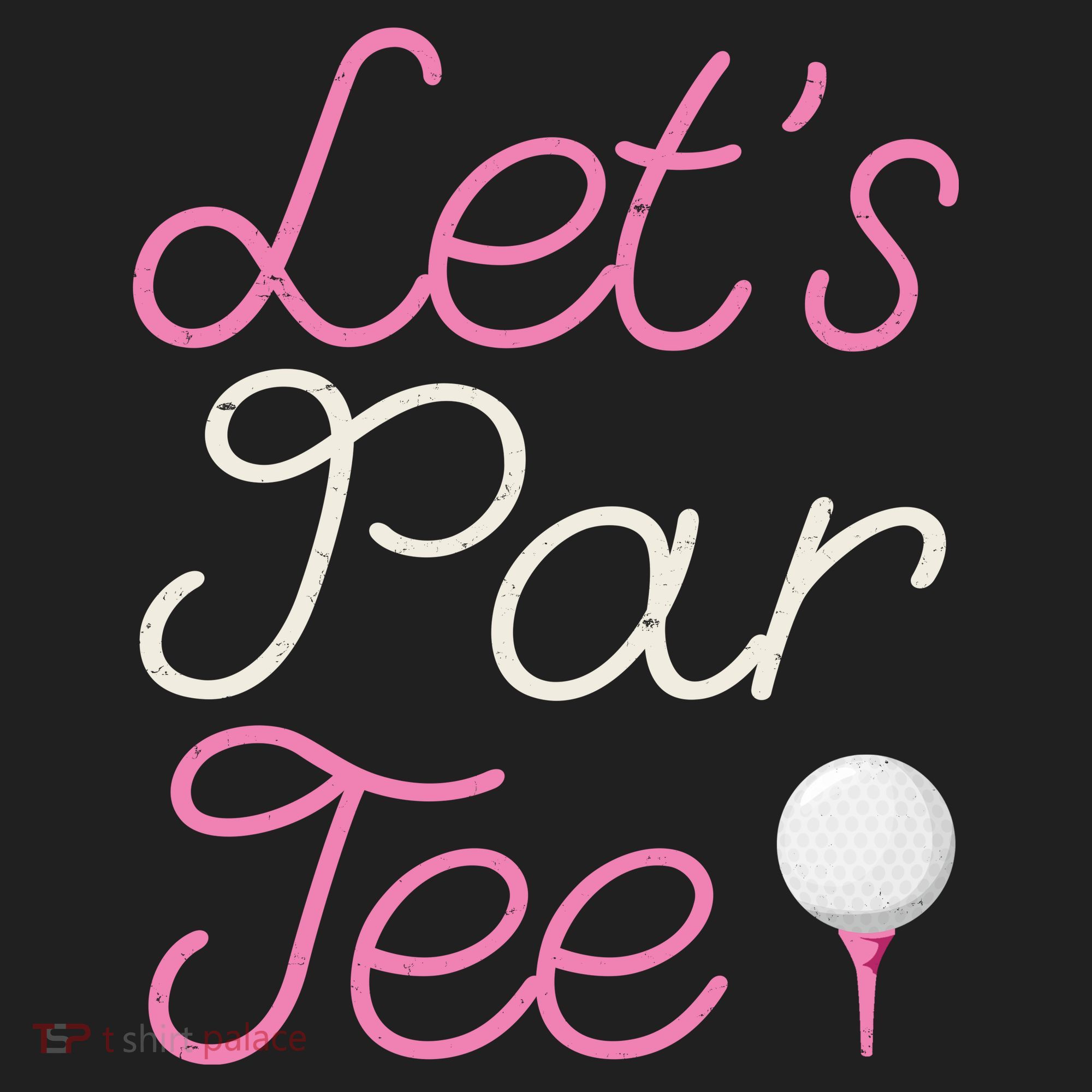 Lets Par Tee Funny Party Golf Hat