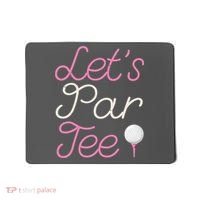 Lets Par Tee Funny Party Golf Mousepad thumb 0
