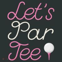 Lets Par Tee Funny Party Golf Baby Bodysuit thumb 2