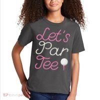 Lets Par Tee Funny Party Golf Kids T-Shirt thumb 2