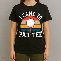 Let's Par Tee Partee Funny Golfing Retro Vintage Golfer T-Shirt thumb 4