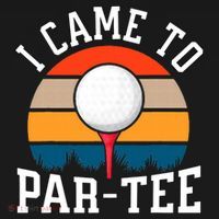 Let's Par Tee Partee Funny Golfing Retro Vintage Golfer T-Shirt thumb 7