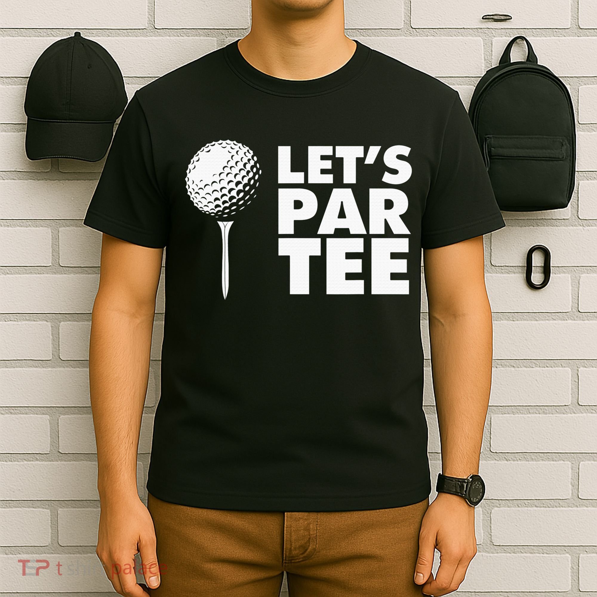 Lets Par Tee Funny Golf Lover Game Day T-Shirt