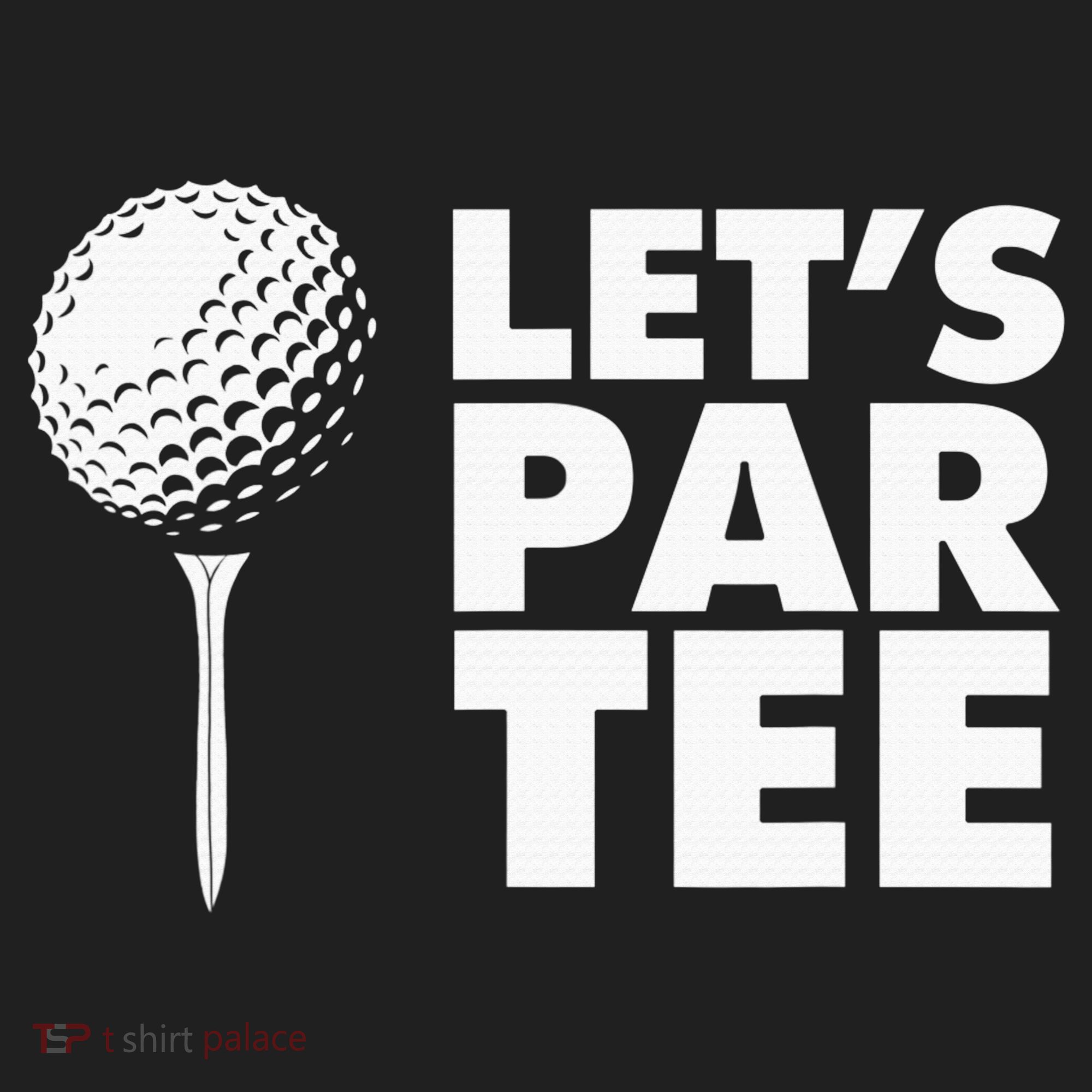 Lets Par Tee Funny Golf Lover Game Day Beanie