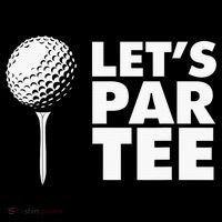 Lets Par Tee Funny Golf Lover Game Day Mousepad thumb 1