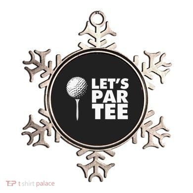 Lets Par Tee Funny Golf Lover Game Day Ornament