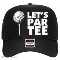 Lets Par Tee Funny Golf Lover Game Day Hat thumb 0