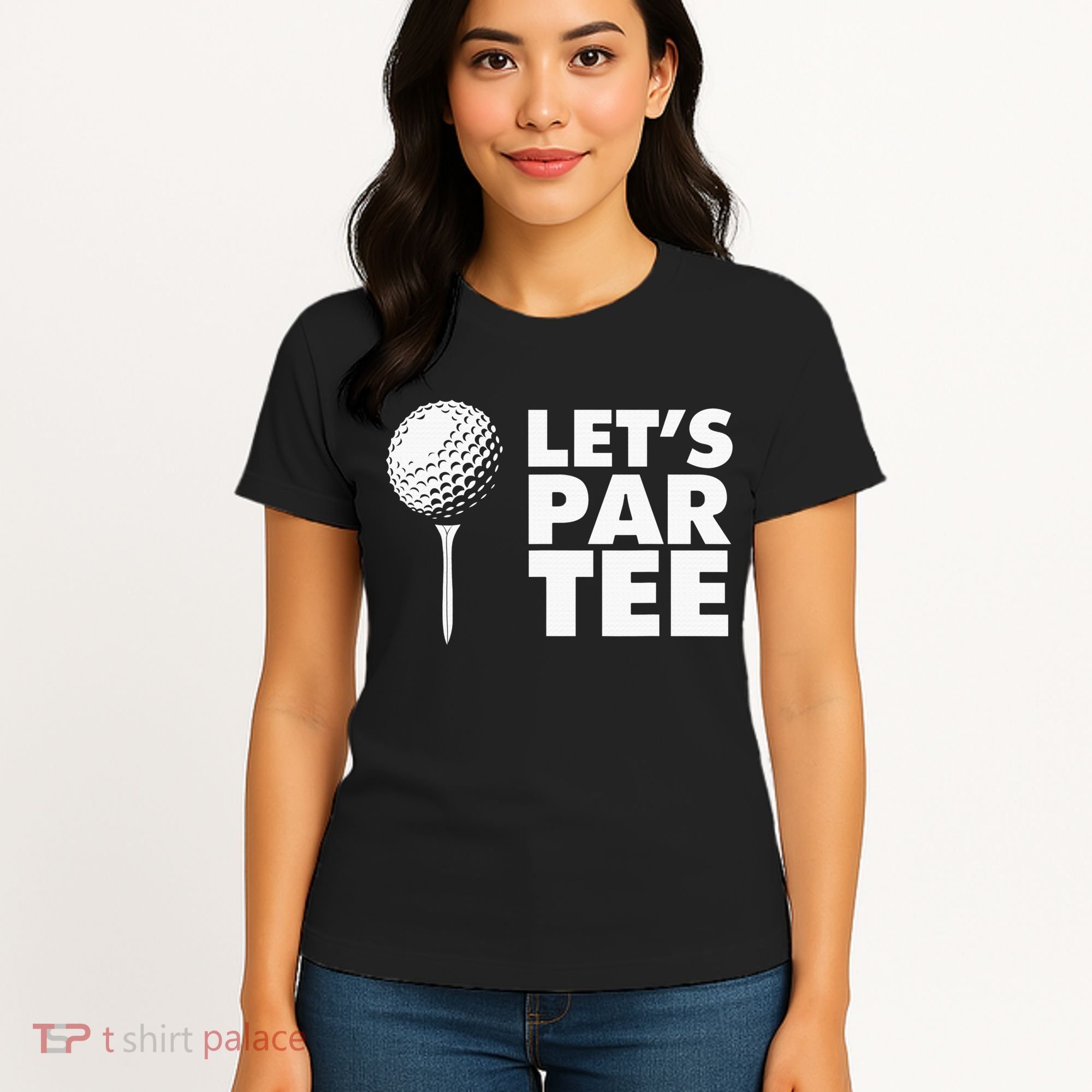 Lets Par Tee Funny Golf Lover Game Day Women's T-Shirt