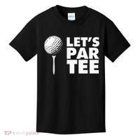 Lets Par Tee Funny Golf Lover Game Day Kids T-Shirt thumb 0