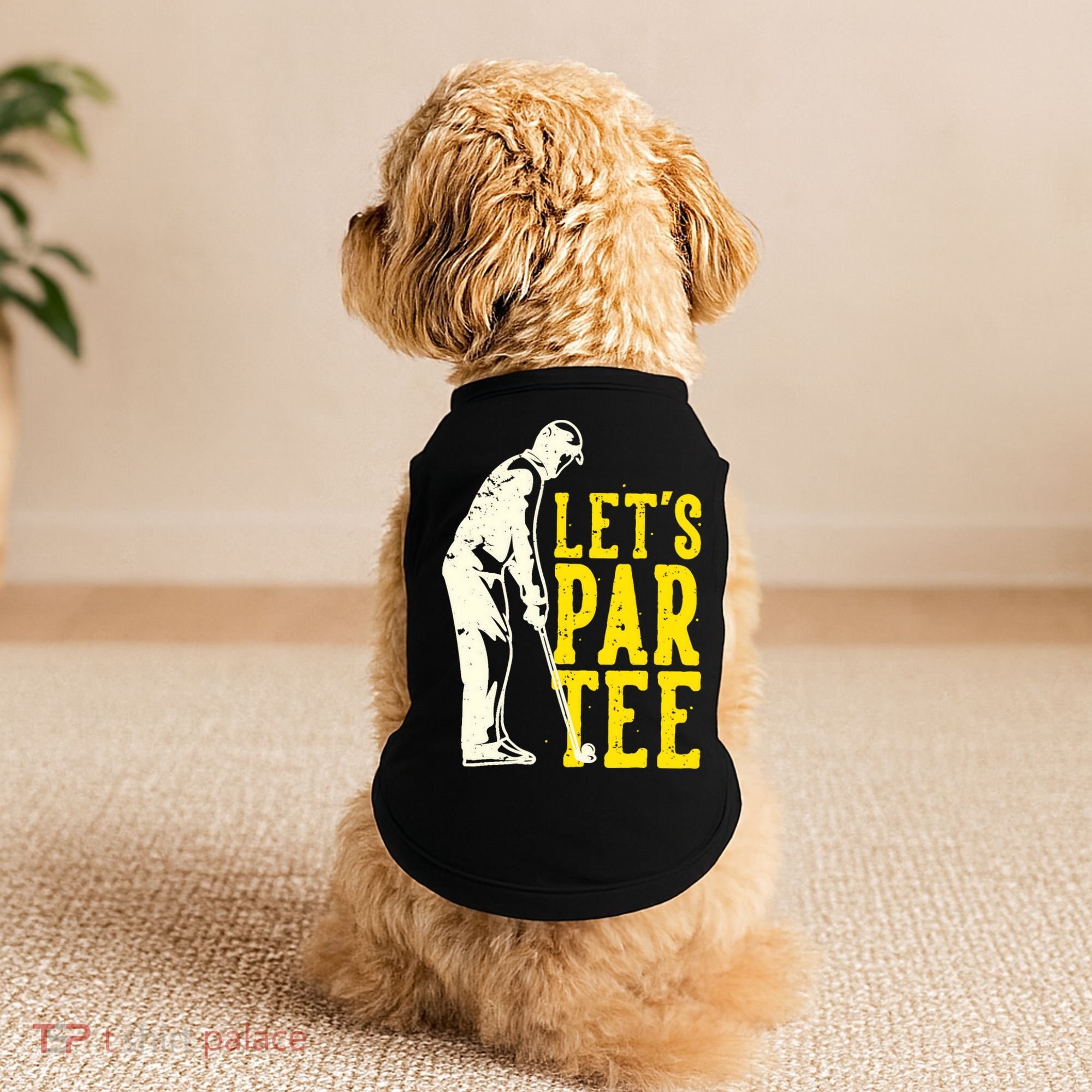 Let's Par Tee Golf Doggie Tank