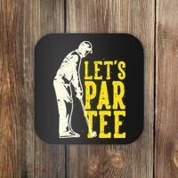 Let's Par Tee Golf Coaster thumb 0