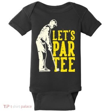 Let's Par Tee Golf Baby Bodysuit
