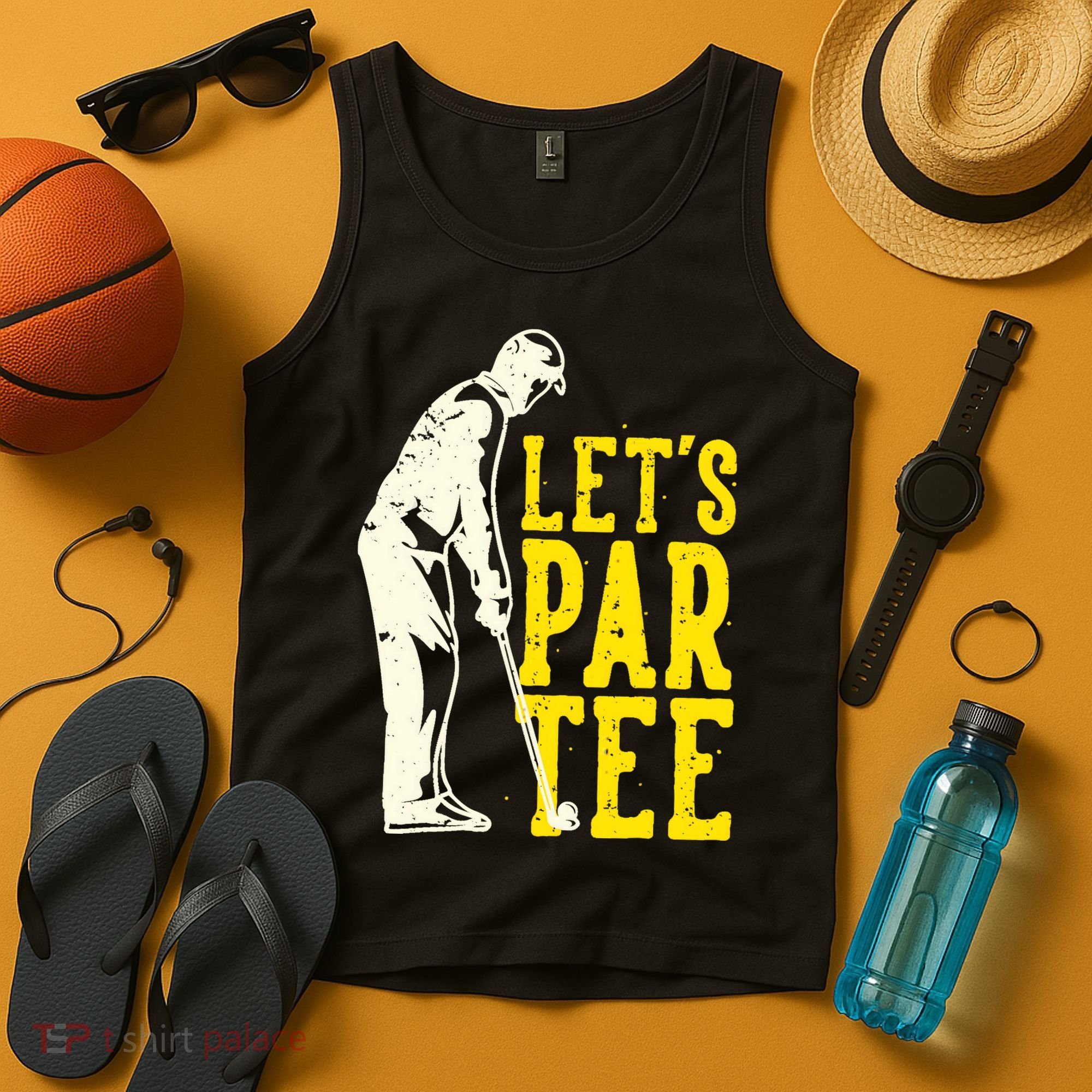 Let's Par Tee Golf Tank Top