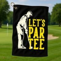 Let's Par Tee Golf Golf Towel thumb 1