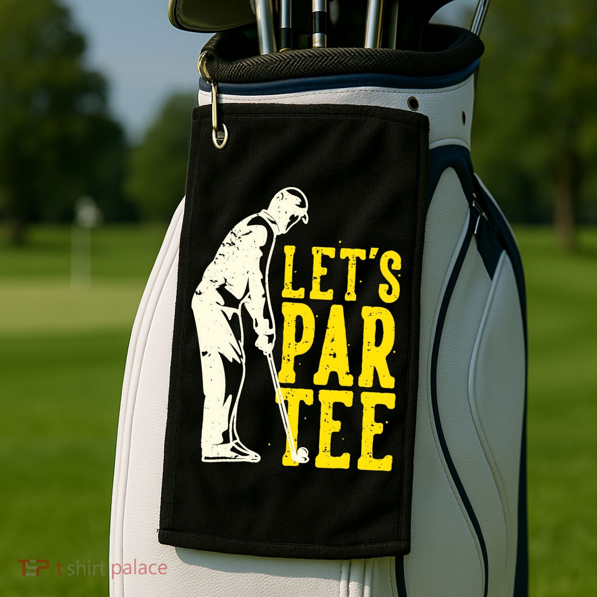 Let's Par Tee Golf Golf Towel