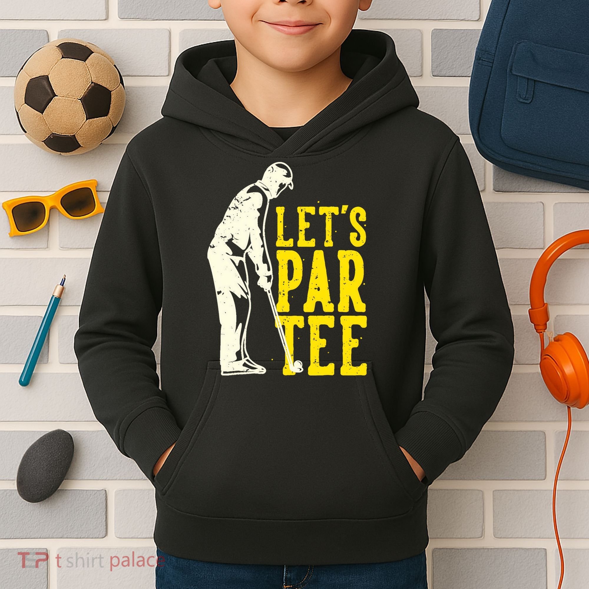 Let's Par Tee Golf Kids Hoodie