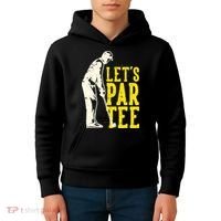 Let's Par Tee Golf Kids Hoodie thumb 4