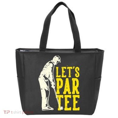Let's Par Tee Golf Tote Bag
