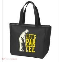 Let's Par Tee Golf Tote Bag thumb 3