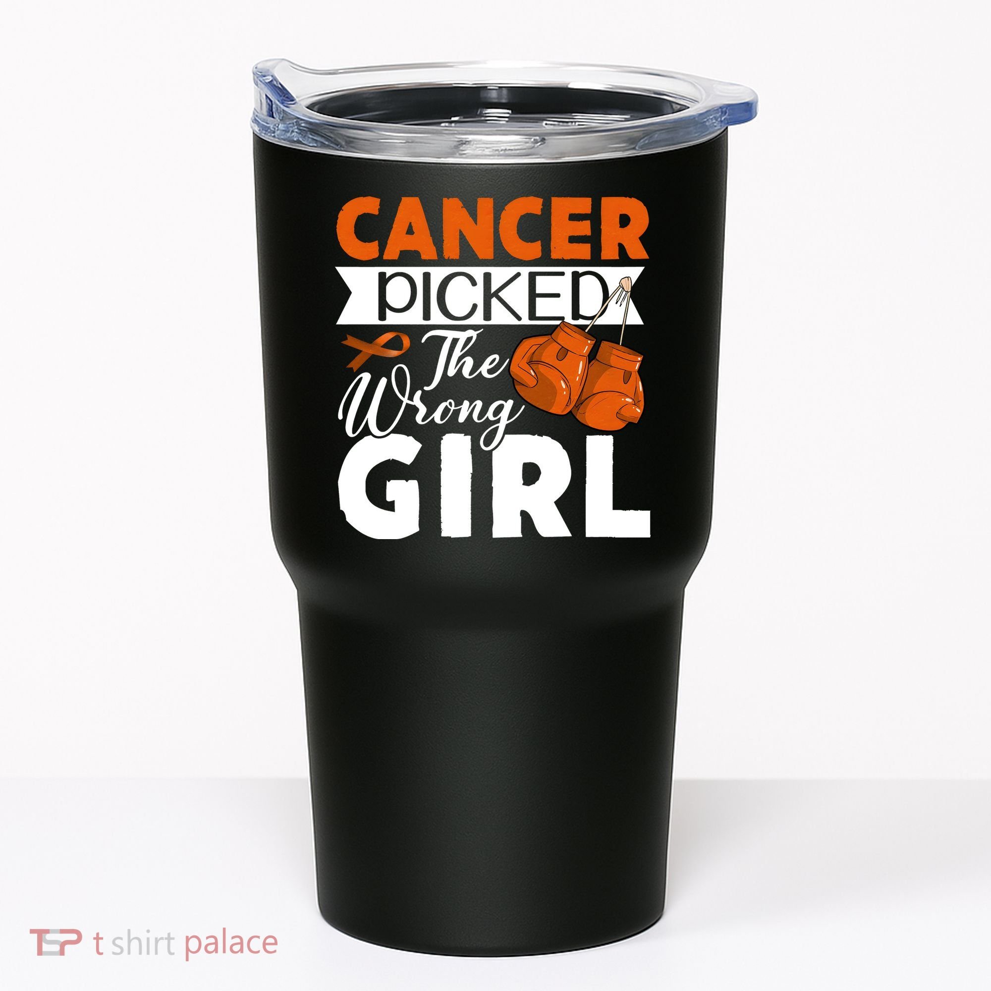 Leukemia Picked The Wrong Girl Tumbler