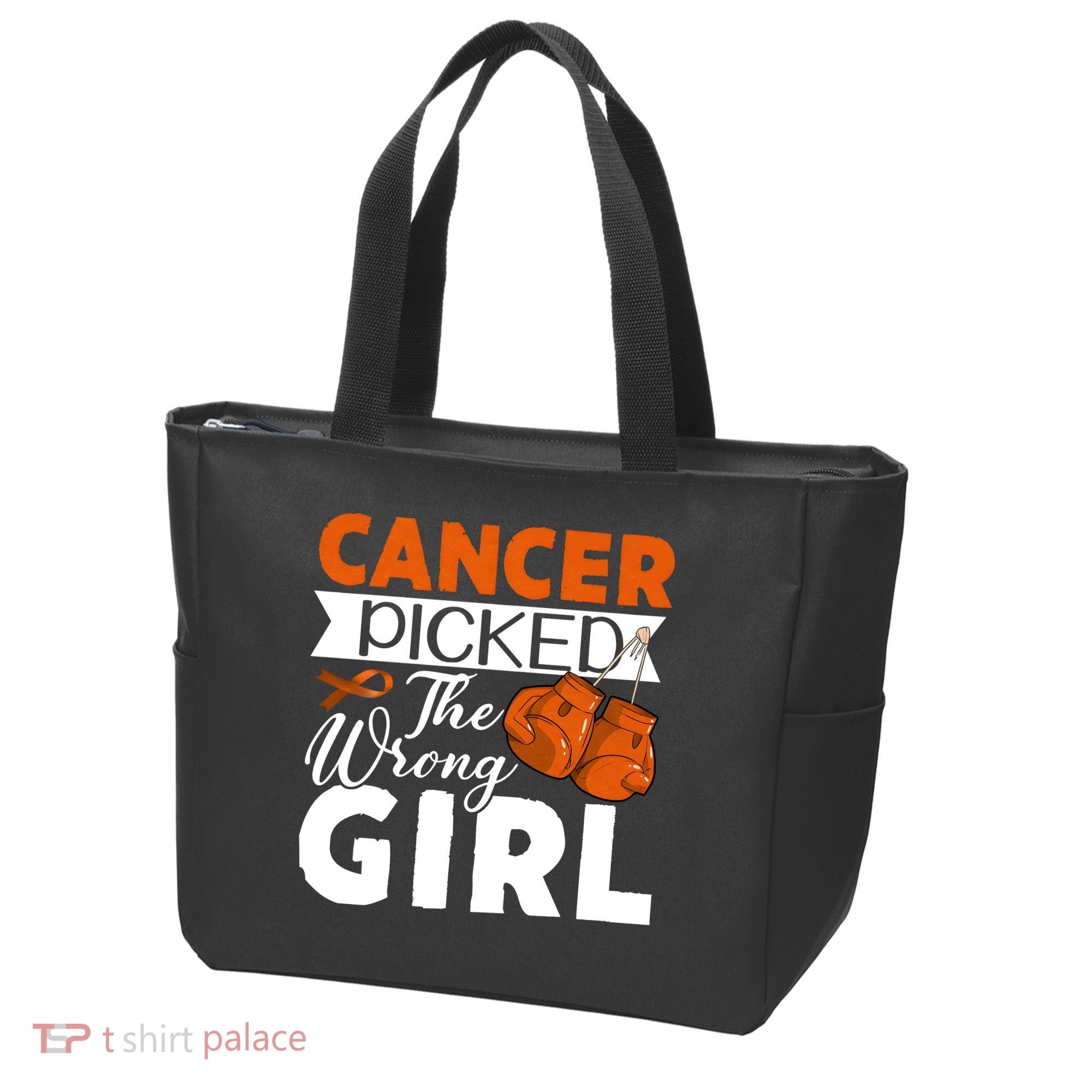 Leukemia Picked The Wrong Girl Tote Bag