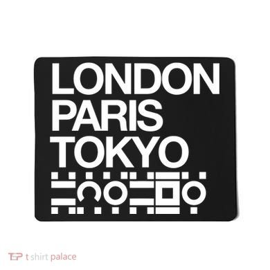 London Paris Tokyo Krakoa Mousepad