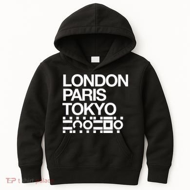 London Paris Tokyo Krakoa Kids Hoodie