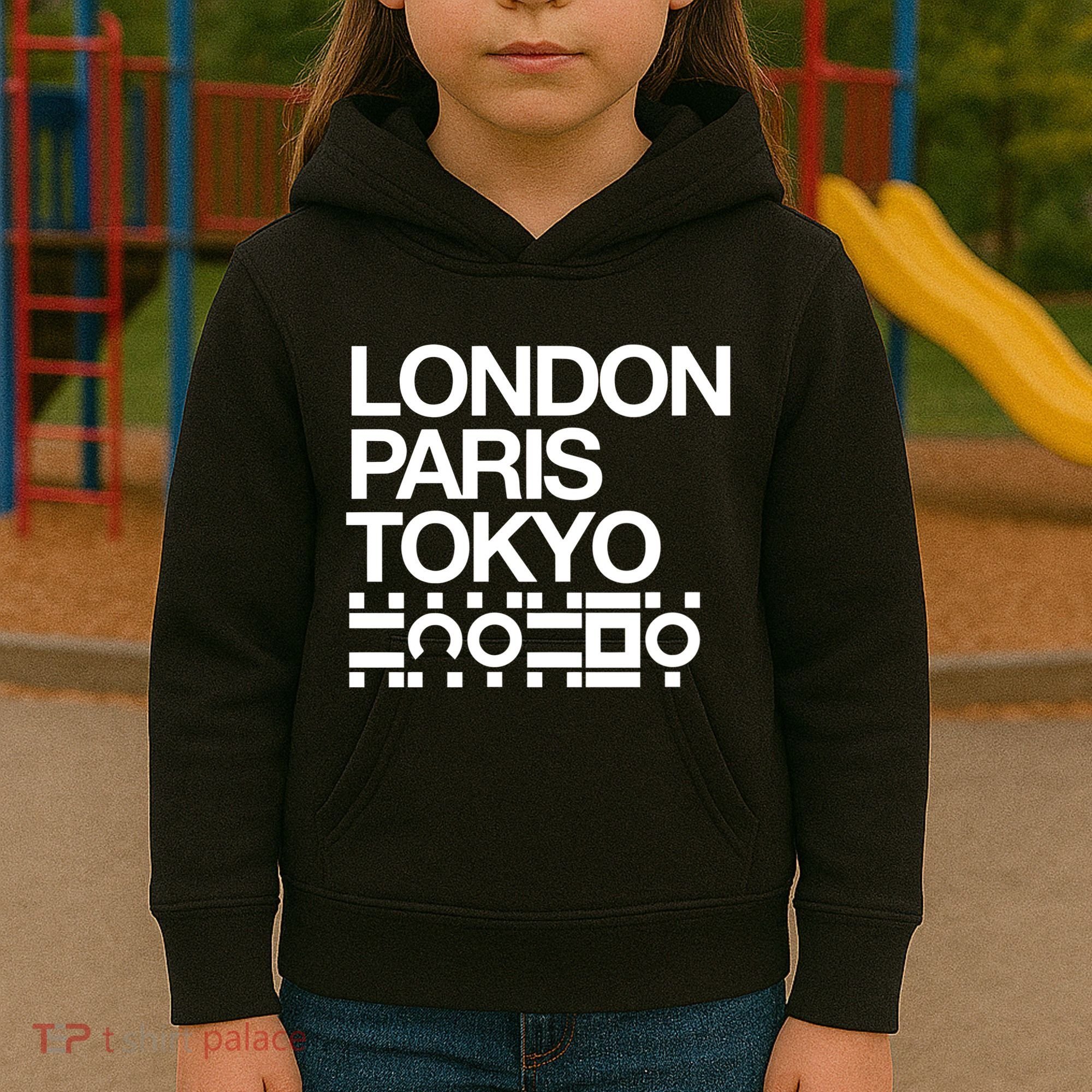 London Paris Tokyo Krakoa Kids Hoodie