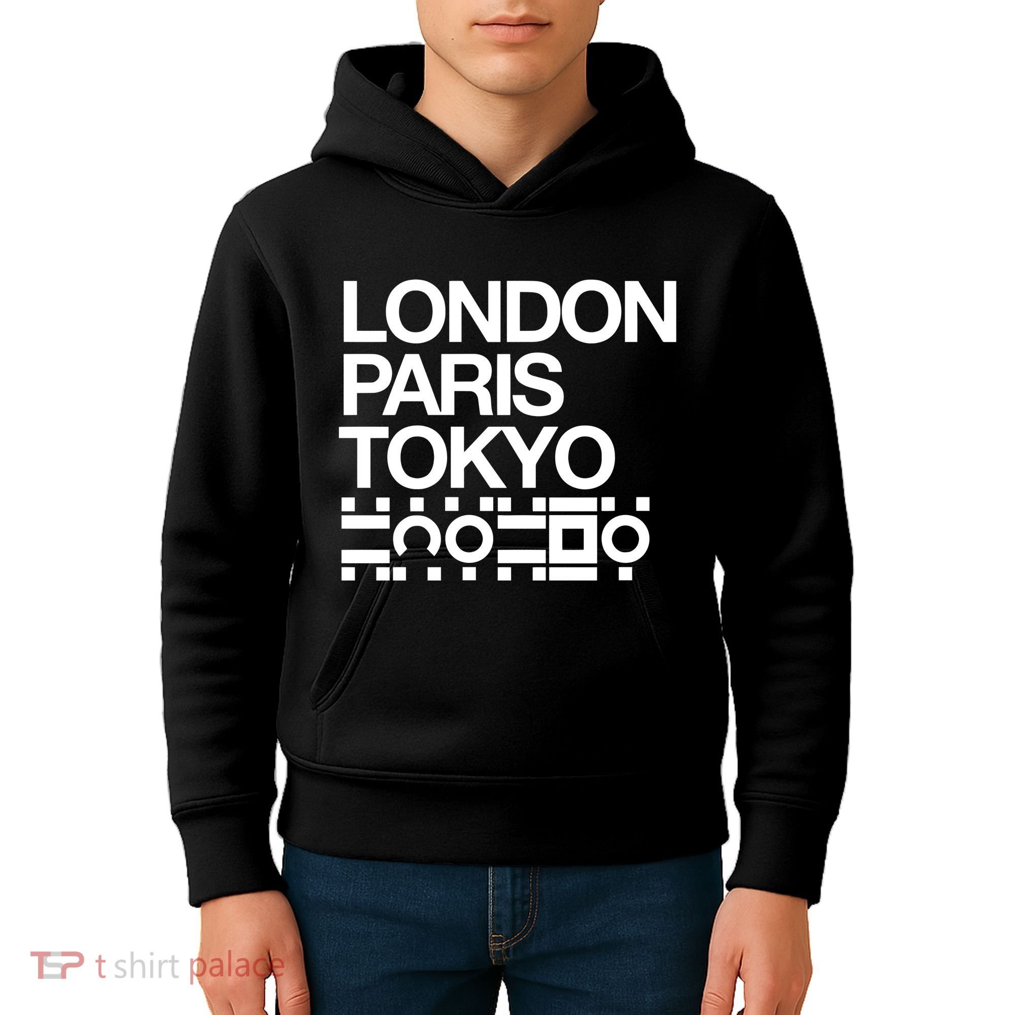 London Paris Tokyo Krakoa Kids Hoodie