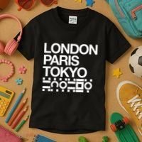 London Paris Tokyo Krakoa Kids T-Shirt thumb 3