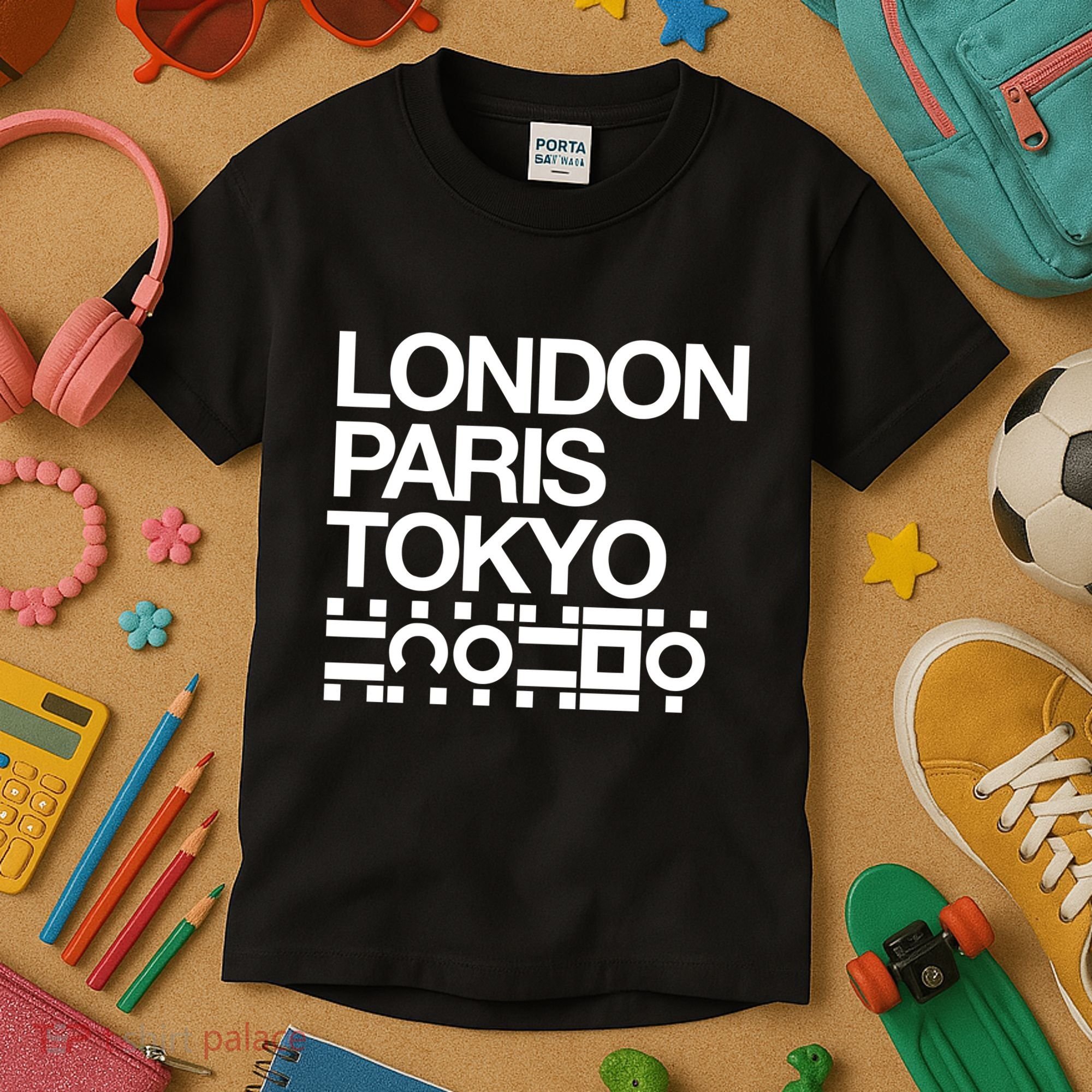 London Paris Tokyo Krakoa Kids T-Shirt