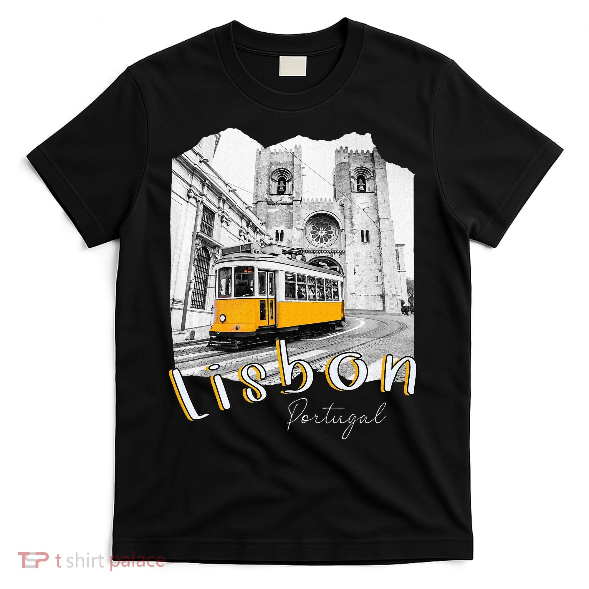 Lisbon Portugal Tram Portuguese Souvenirs Lisboa Lisbon City T-Shirt
