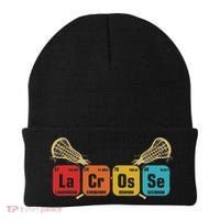 Lacrosse Periodic Table Of Elements Chemistry Sport Beanie thumb 0