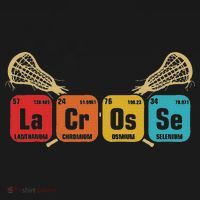 Lacrosse Periodic Table Of Elements Chemistry Sport Women's Hoodie thumb 2