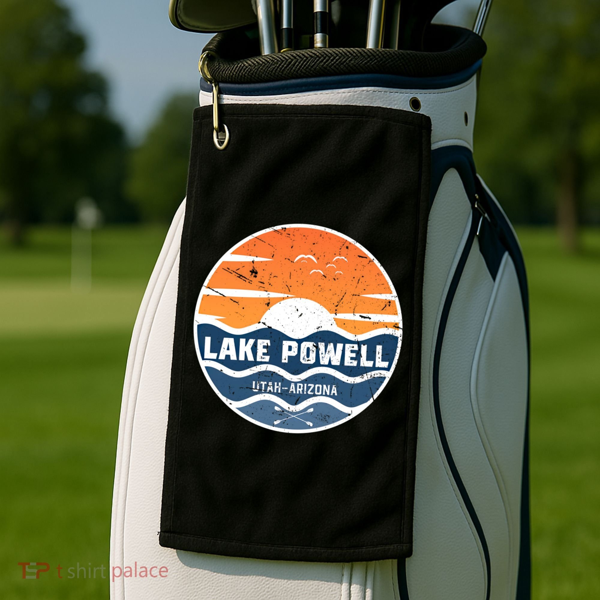 Lake Powell Utah Arizona Funny Gift Lake Powell Great Gift Golf Towel