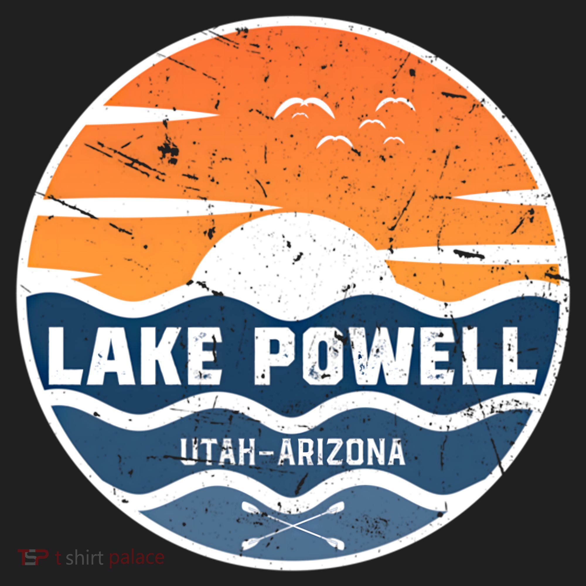 Lake Powell Utah Arizona Funny Gift Lake Powell Great Gift Golf Towel