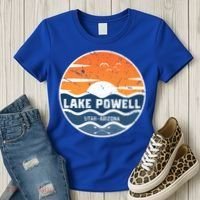 Lake Powell Utah Arizona Funny Gift Lake Powell Great Gift Women's T-Shirt thumb 3